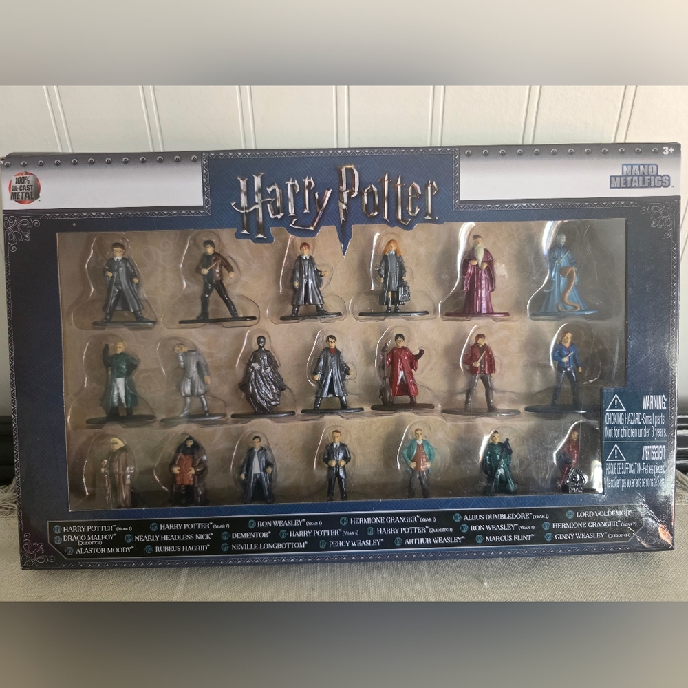 Harry Potter Nano Metalfigs 20 Pack Die Cast Figues New Harry Potter Voldemort..